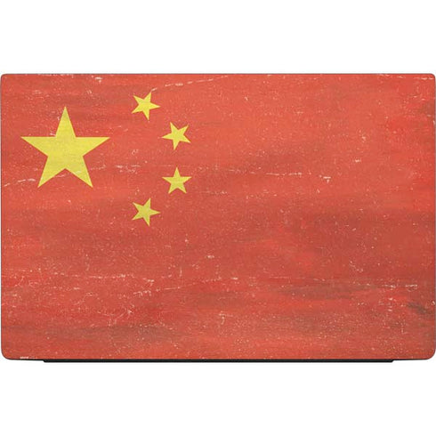 Chinese Flag Distressed Dell Vostro Skin